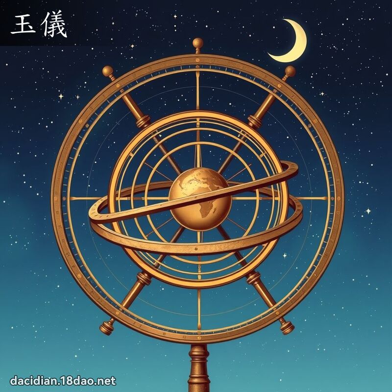 玉仪 - 国语大辞典配图