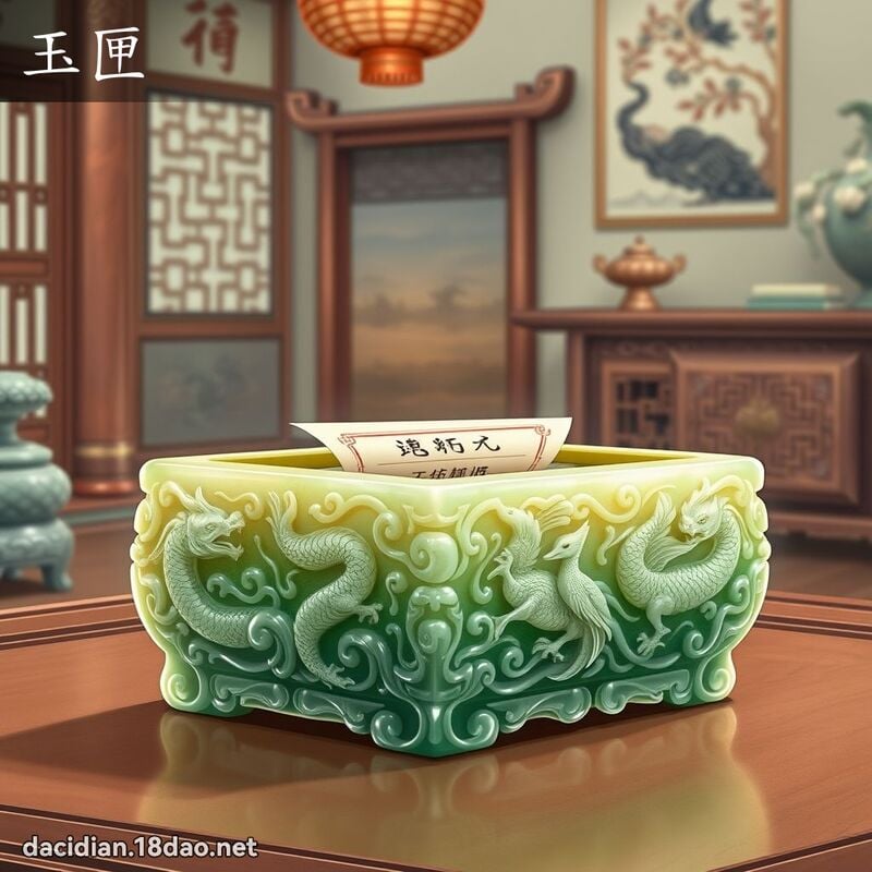 玉匣 - 国语大辞典配图