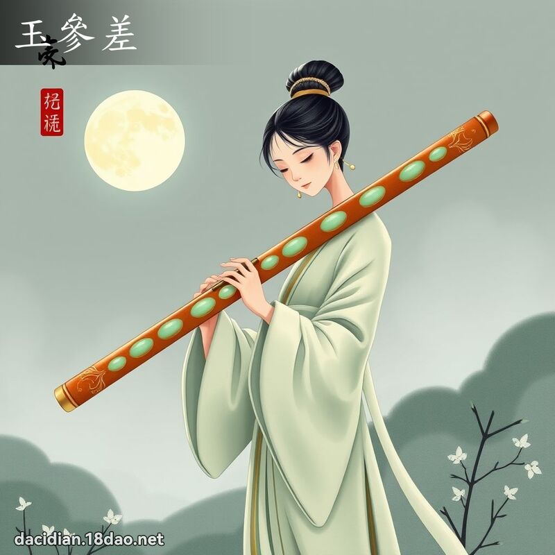 玉參差 - 國語大辭典配圖