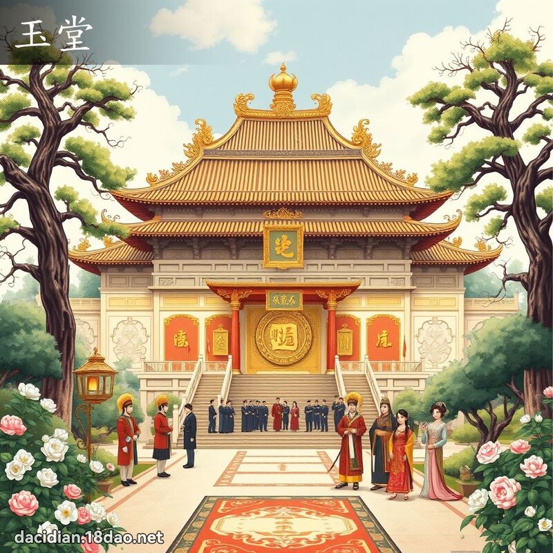 玉堂 - 國語大辭典配圖