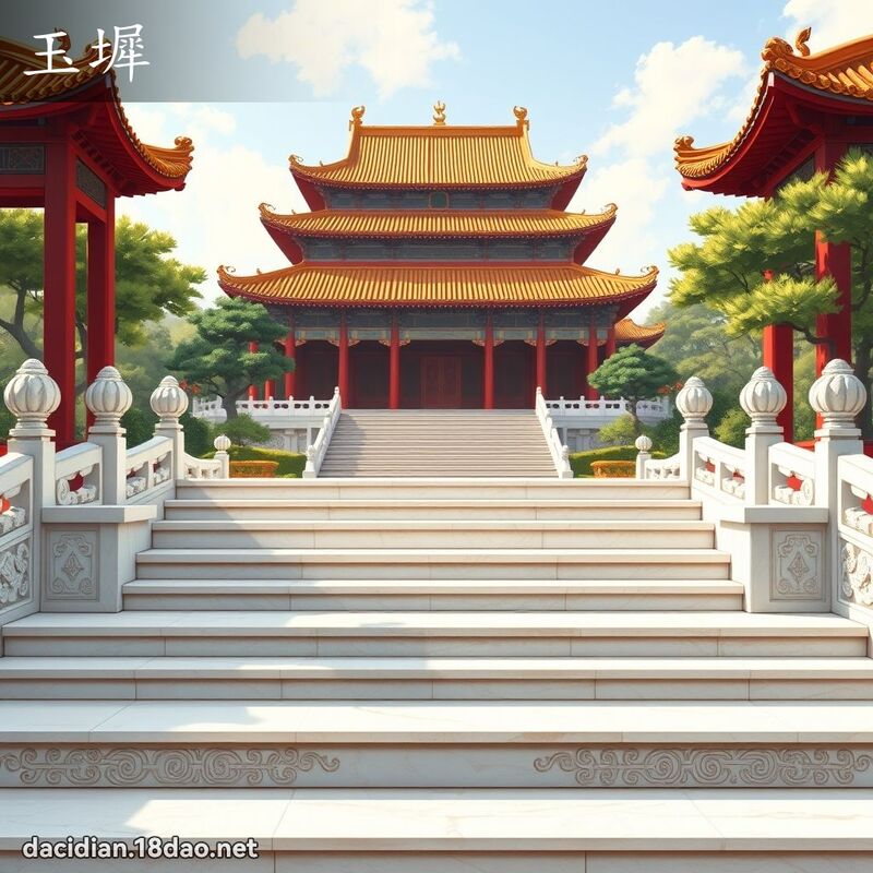 玉墀 - 国语大辞典配图