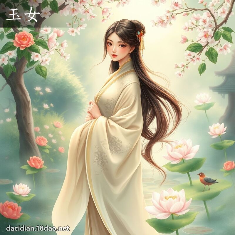 玉女 - 國語大辭典配圖