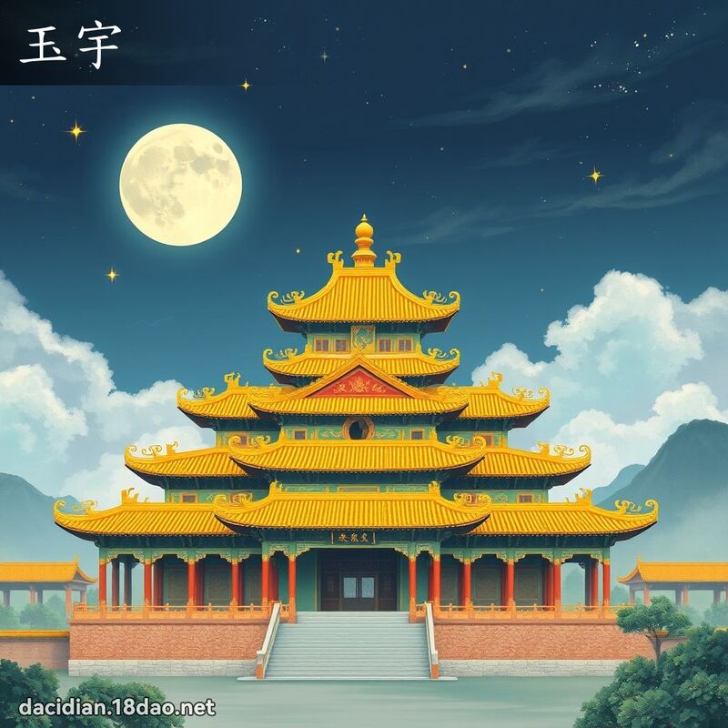 玉宇 - 国语大辞典配图