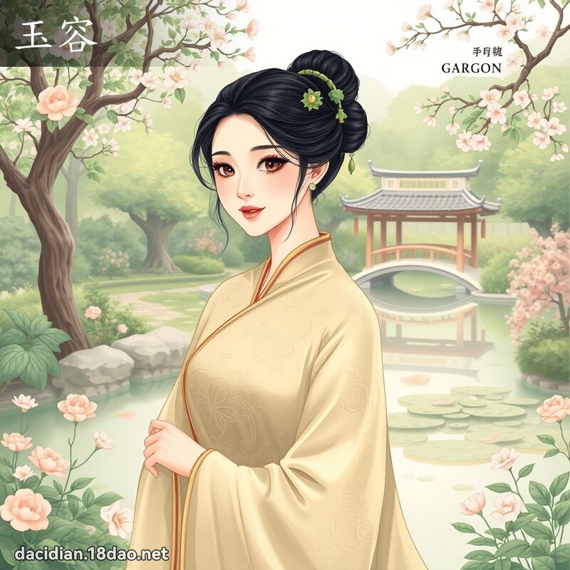 玉容 - 国语大辞典配图