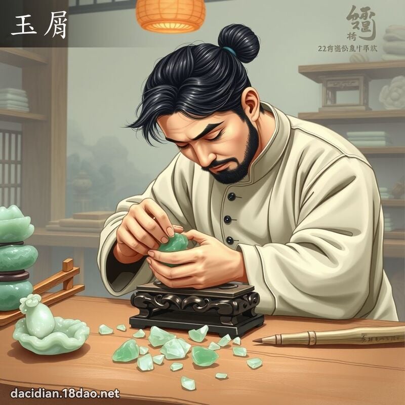 玉屑 - 國語大辭典配圖