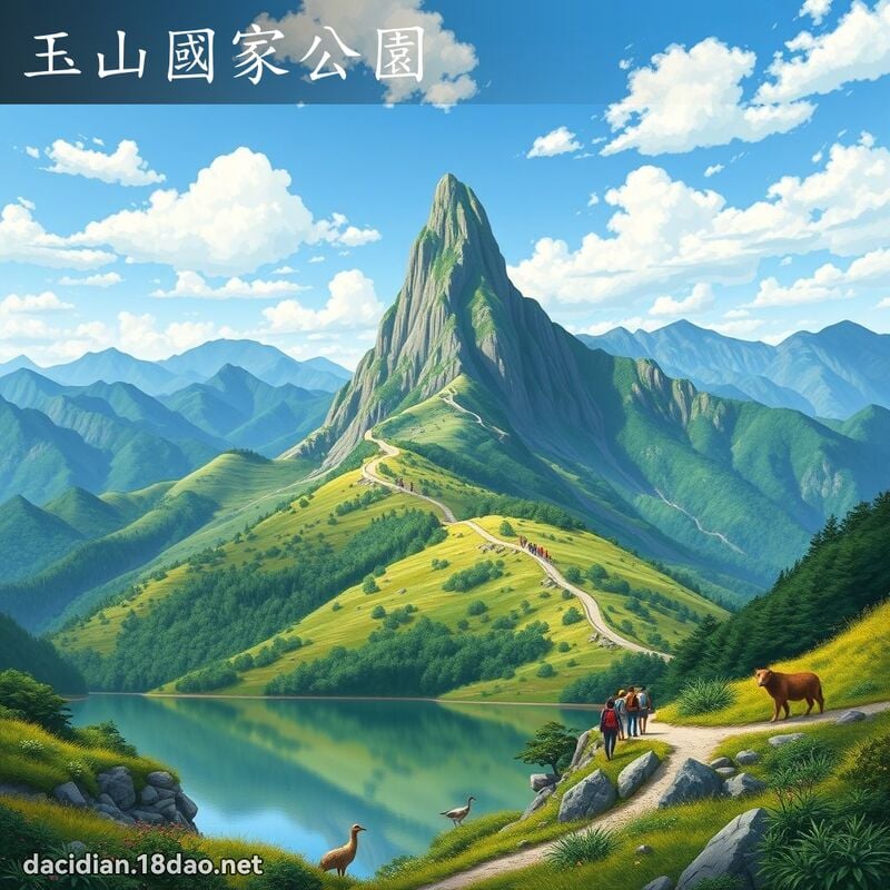 玉山国家公园 - 国语大辞典配图