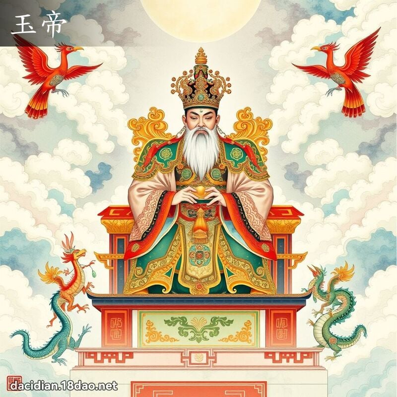 玉帝 - 国语大辞典配图