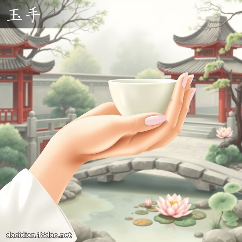 玉手 - 國語大辭典配圖