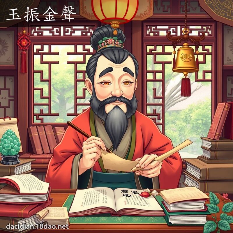 玉振金聲 - 國語大辭典配圖