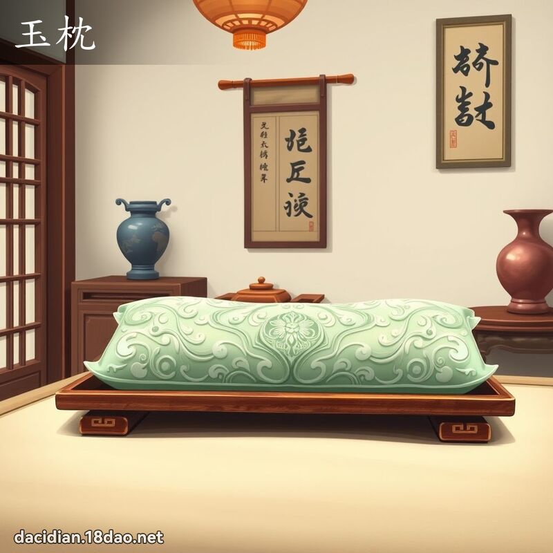 玉枕 - 國語大辭典配圖