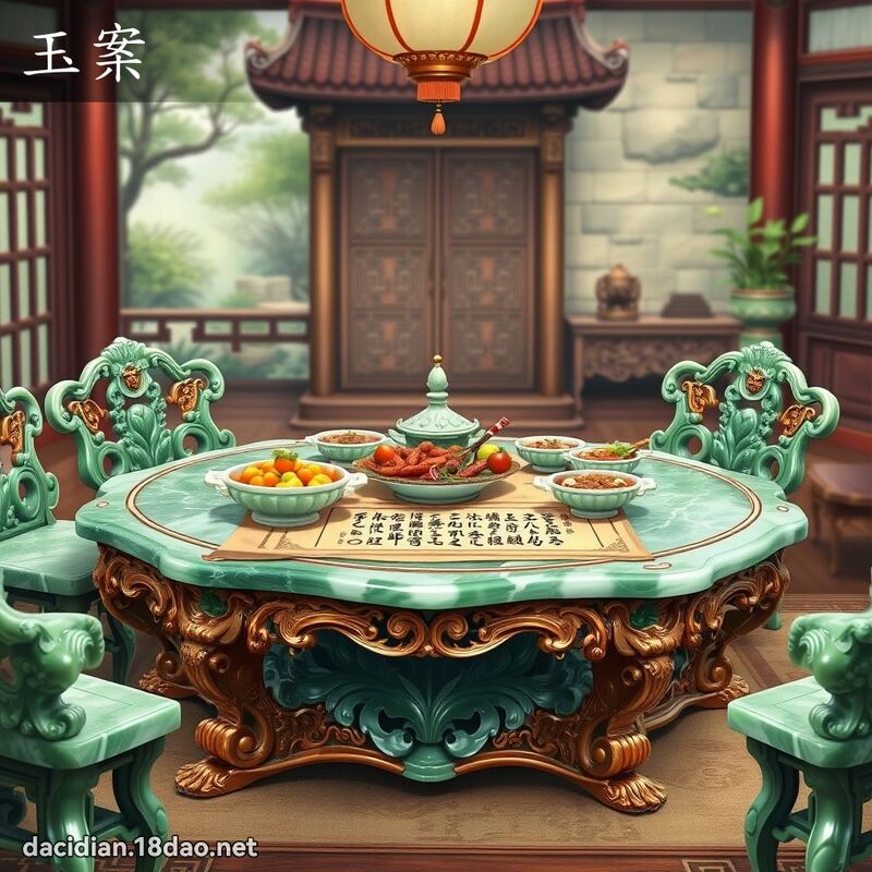 玉案 - 國語大辭典配圖