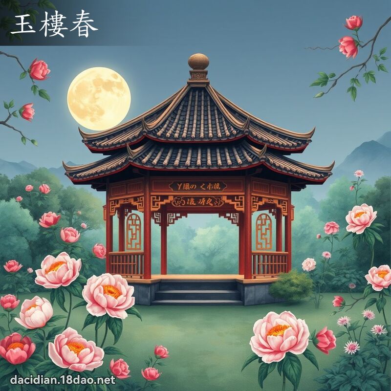 玉樓春 - 國語大辭典配圖