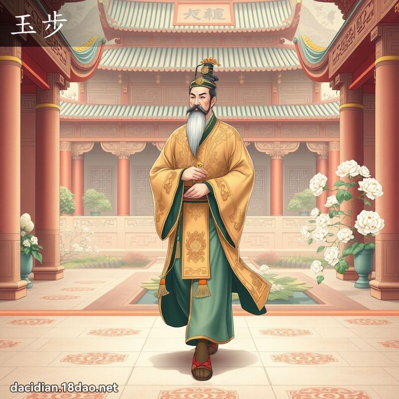 玉步 - 国语大辞典配图