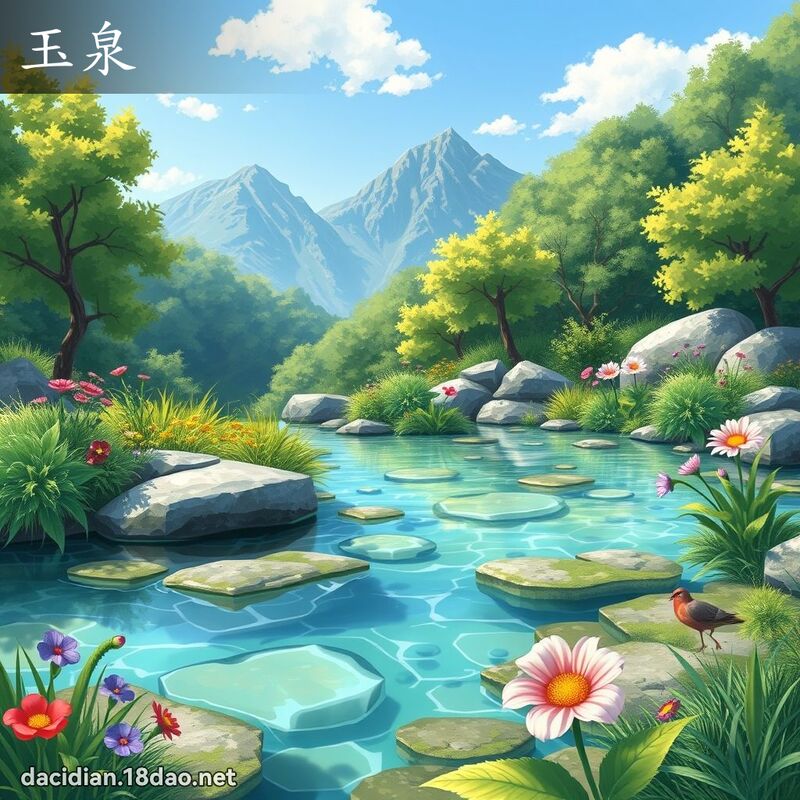 玉泉 - 國語大辭典配圖