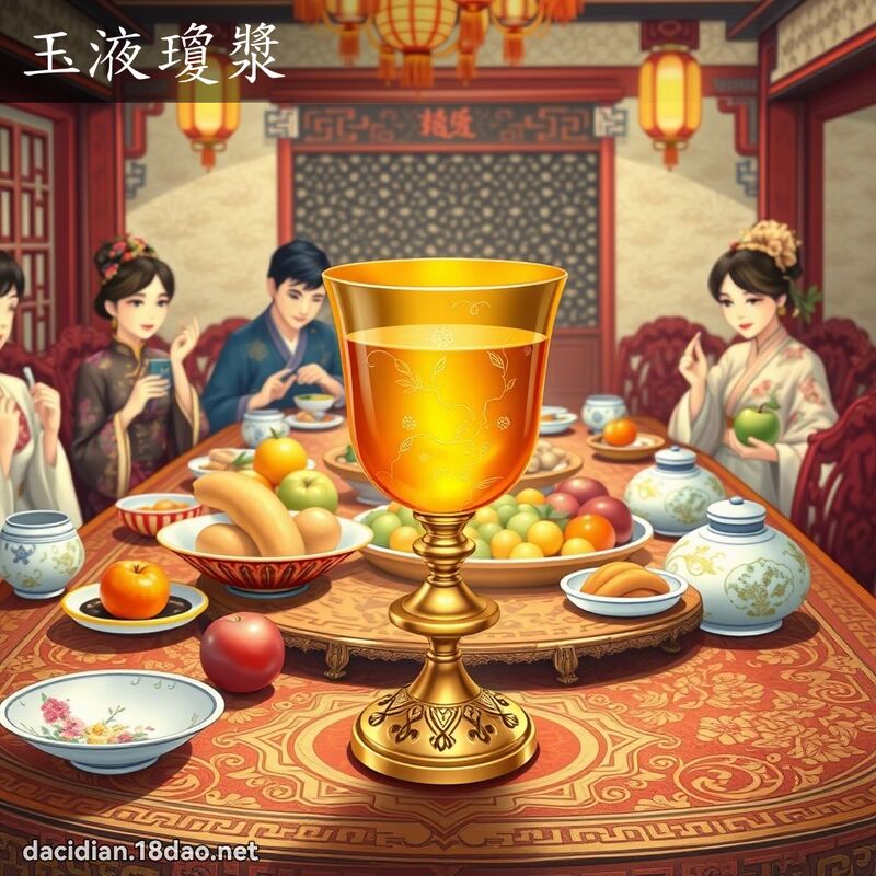 玉液琼浆 - 国语大辞典配图