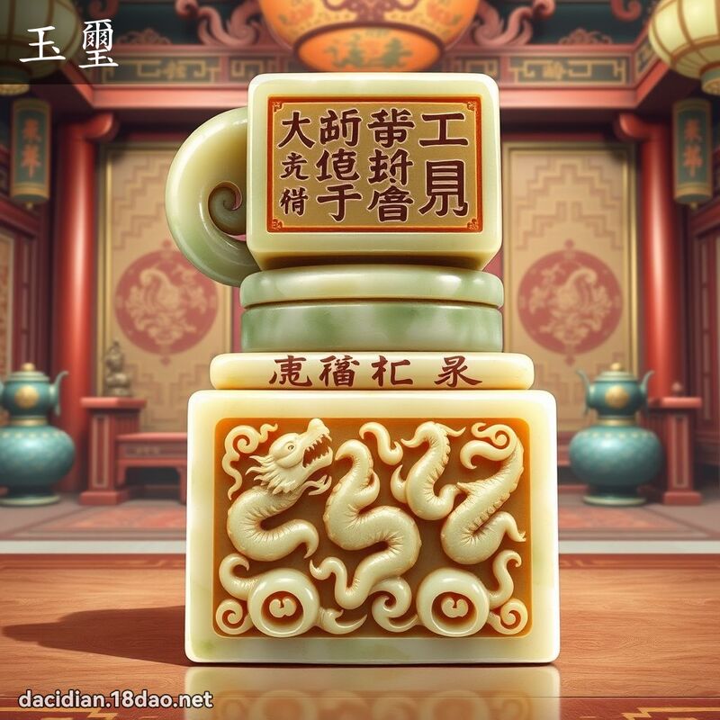 玉璽 - 國語大辭典配圖