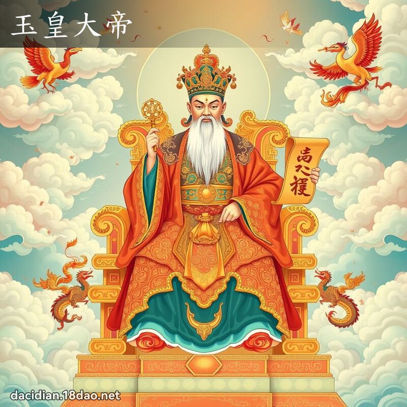 玉皇大帝 - 國語大辭典配圖
