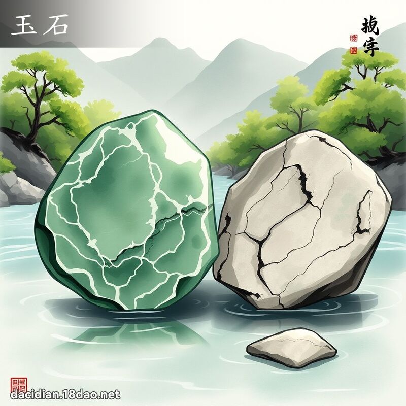 玉石 - 国语大辞典配图