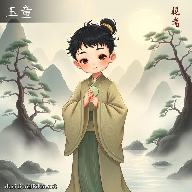 玉童 - 國語大辭典配圖