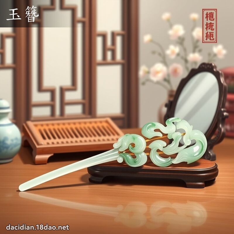 玉簪 - 国语大辞典配图