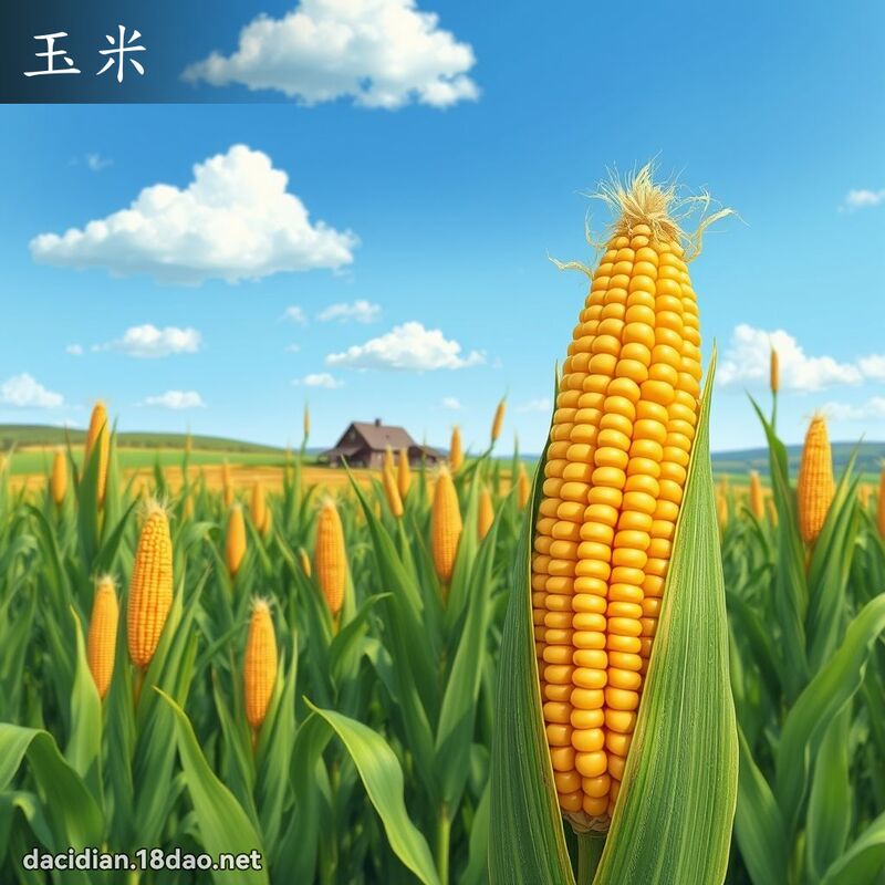 玉米 - 國語大辭典配圖