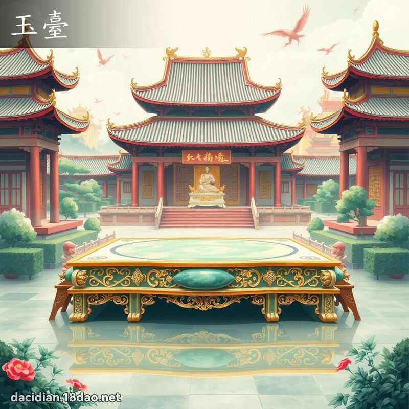 玉台 - 国语大辞典配图