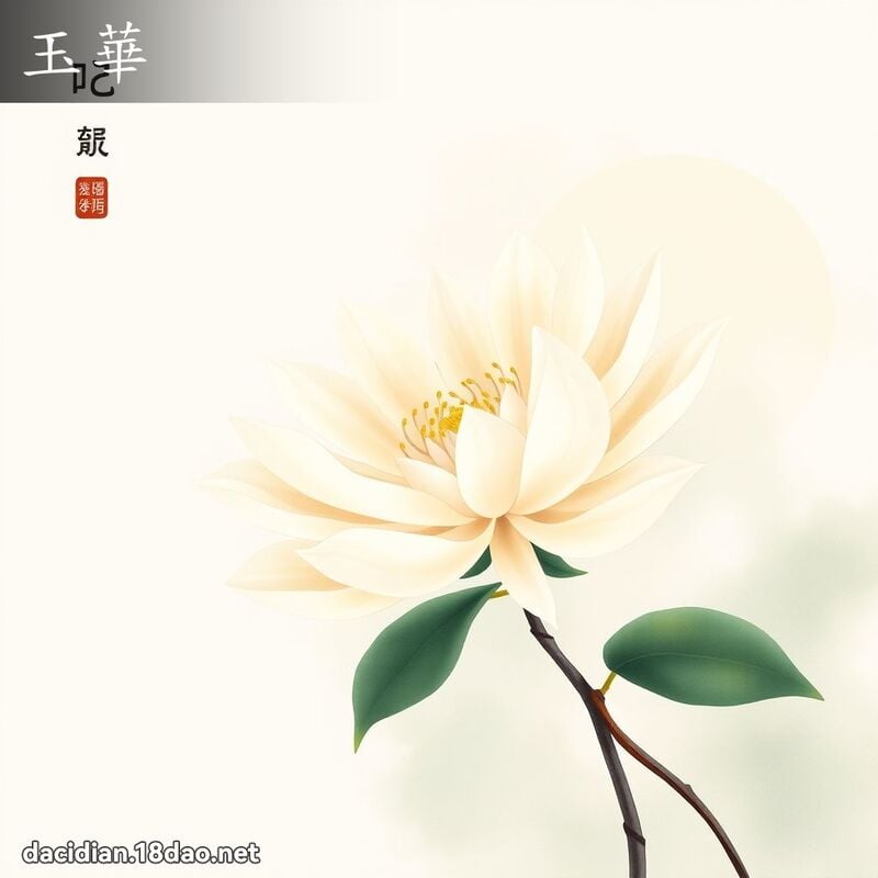 玉华 - 国语大辞典配图