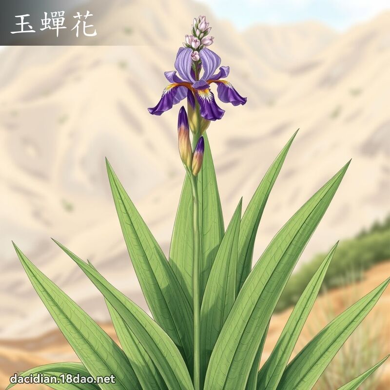 玉蝉花 - 国语大辞典配图