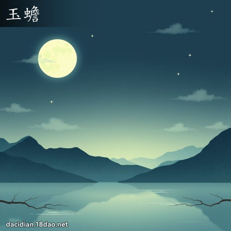 玉蟾 - 国语大辞典配图