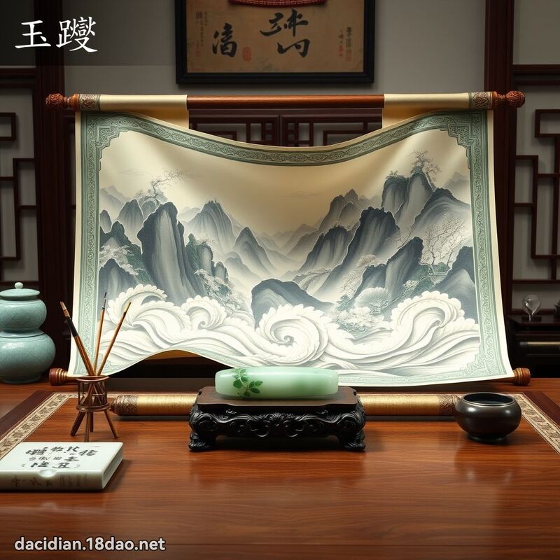 玉躞 - 國語大辭典配圖