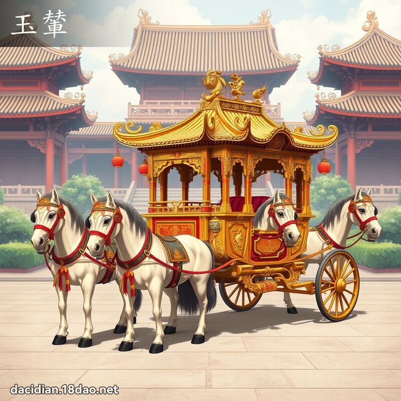 玉輦 - 國語大辭典配圖