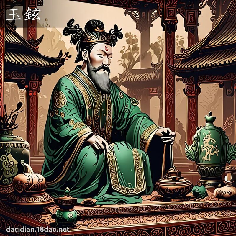 玉鉉 - 国语大辞典配图