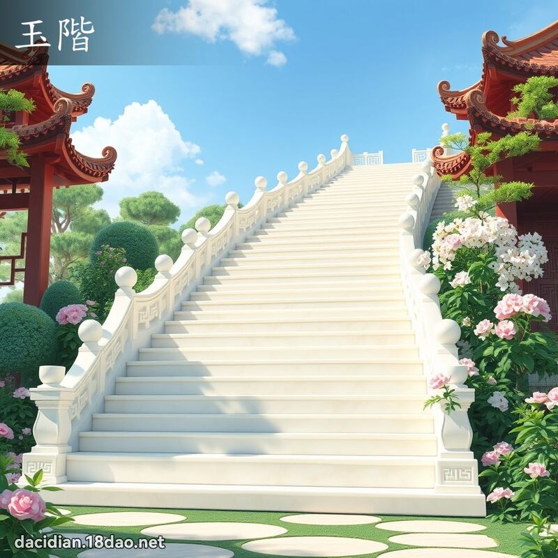 玉階 - 國語大辭典配圖