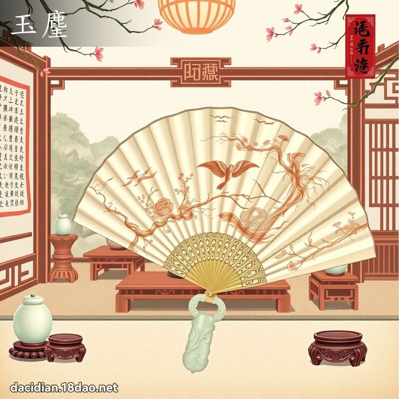 玉麈 - 國語大辭典配圖