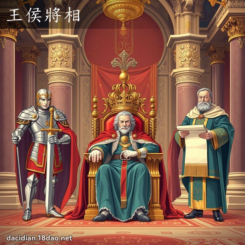 王侯將相 - 國語大辭典配圖