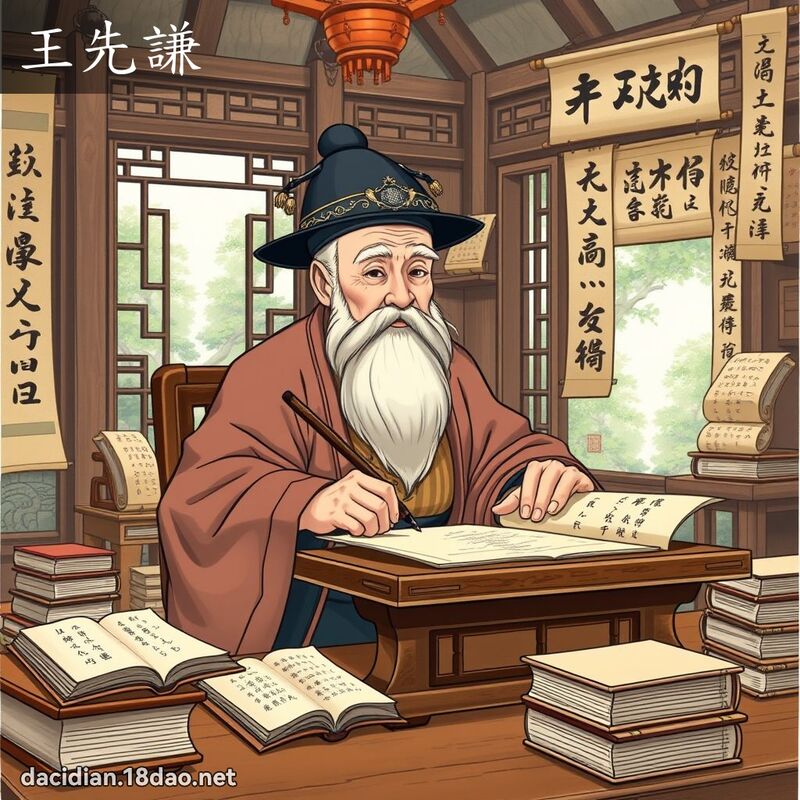 王先谦 - 国语大辞典配图