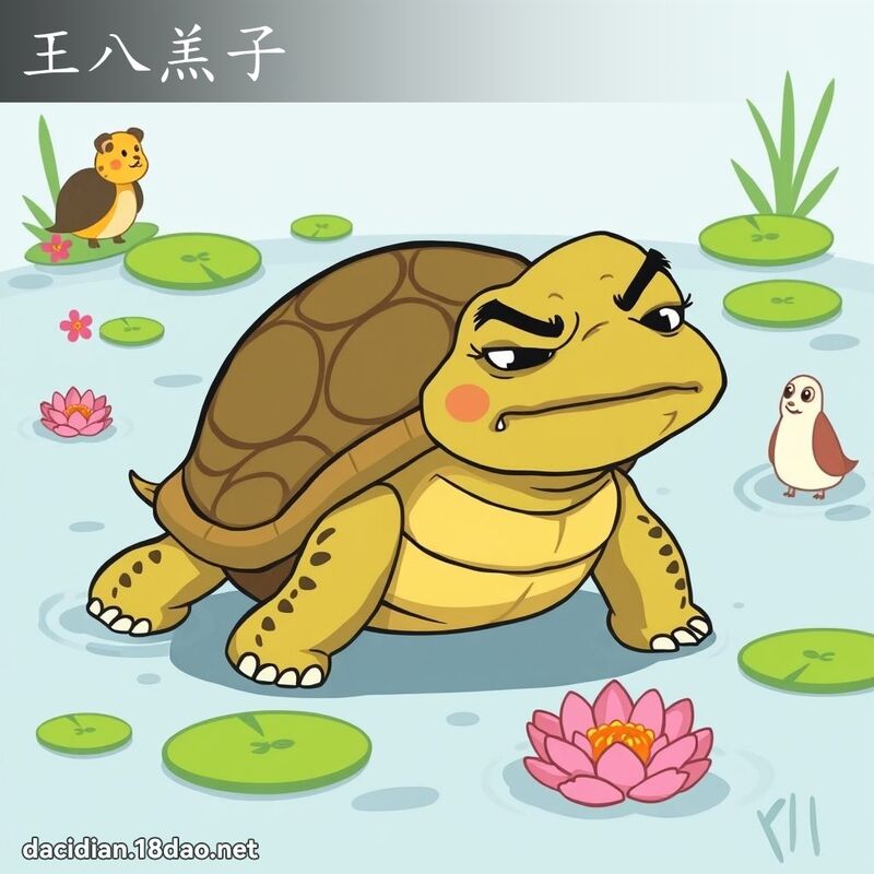 王八羔子 - 国语大辞典配图