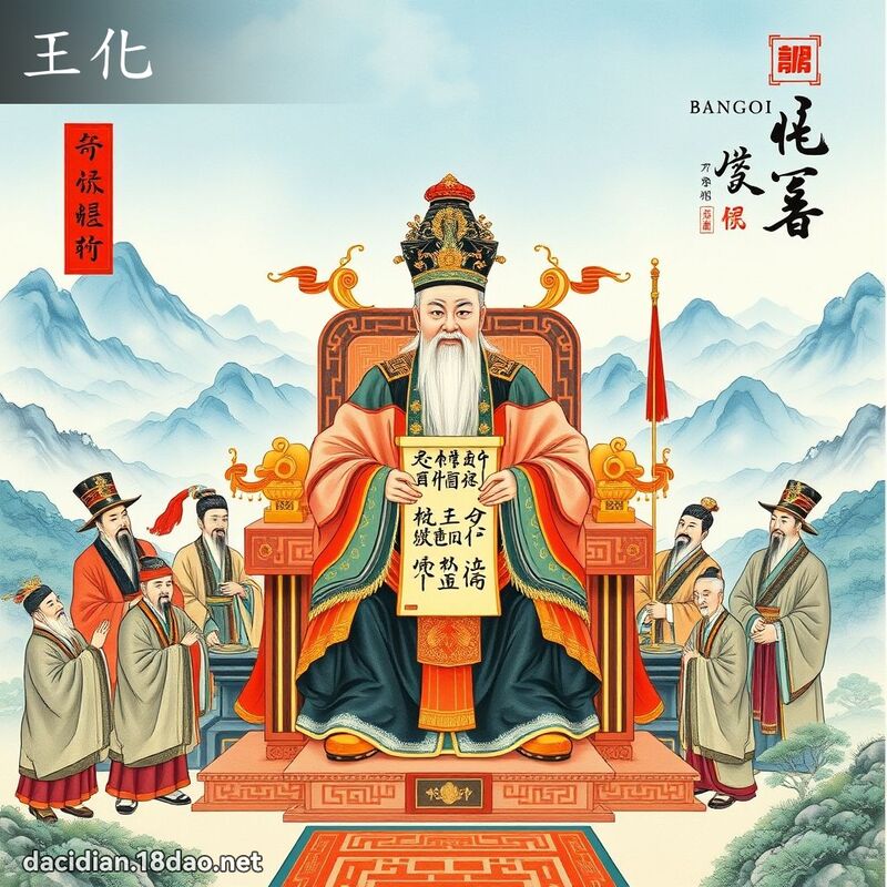 王化 - 国语大辞典配图