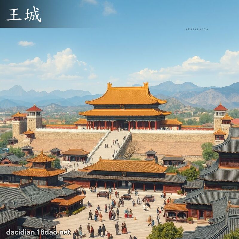 王城 - 國語大辭典配圖