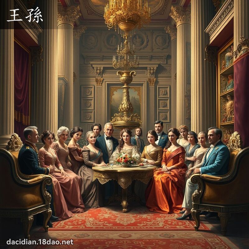王孫 - 國語大辭典配圖
