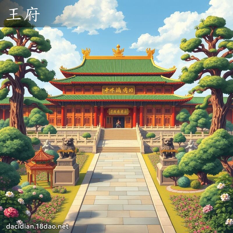 王府 - 国语大辞典配图