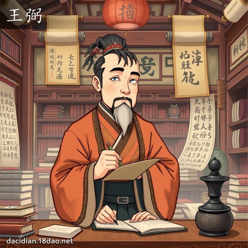 王弼 - 國語大辭典配圖