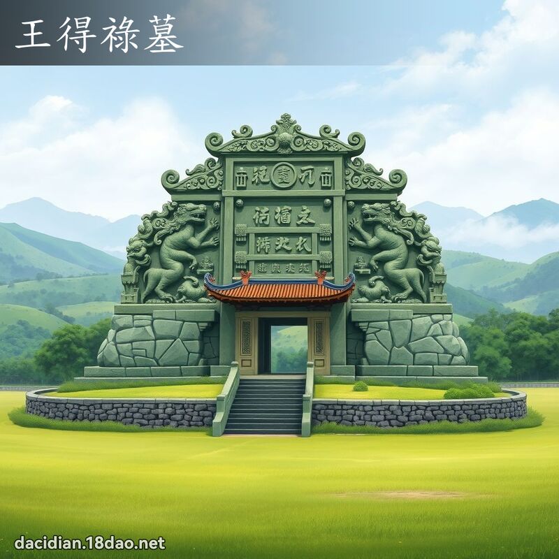 王得祿墓 - 國語大辭典配圖