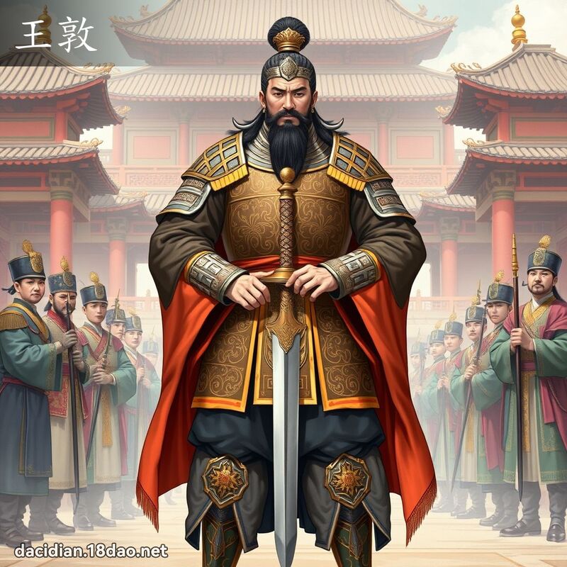 王敦 - 國語大辭典配圖