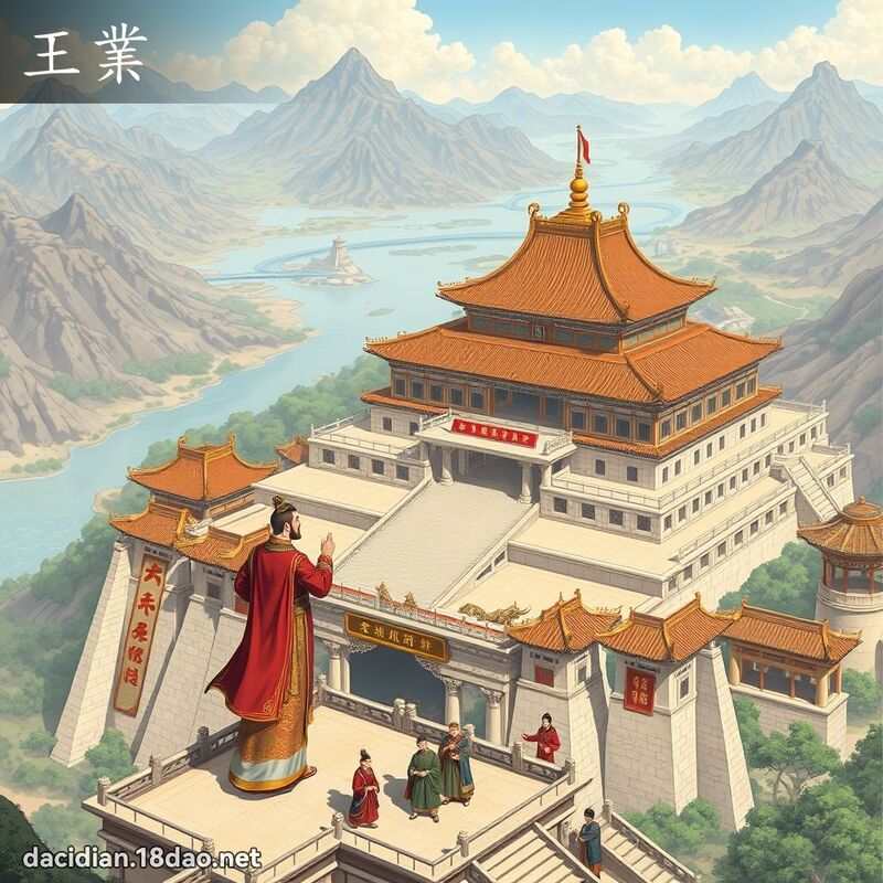 王業 - 國語大辭典配圖