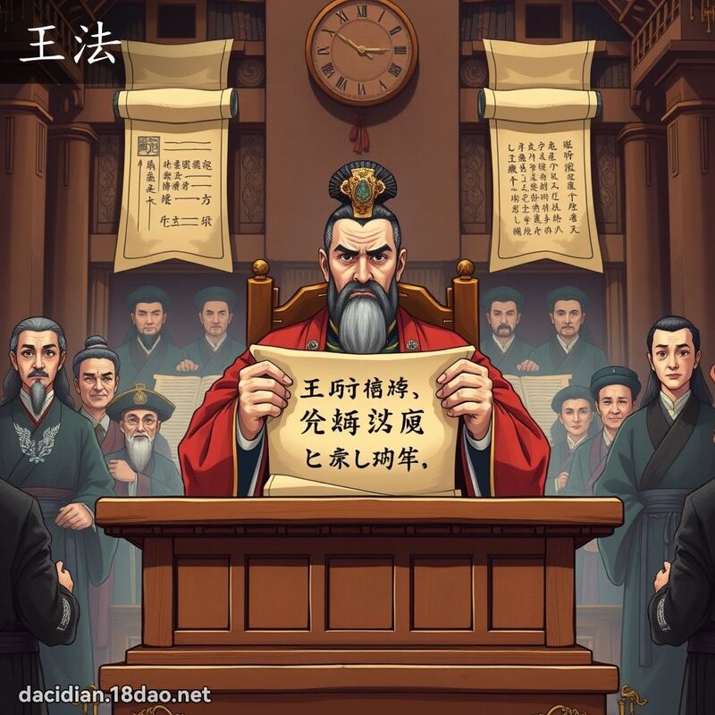 王法 - 國語大辭典配圖
