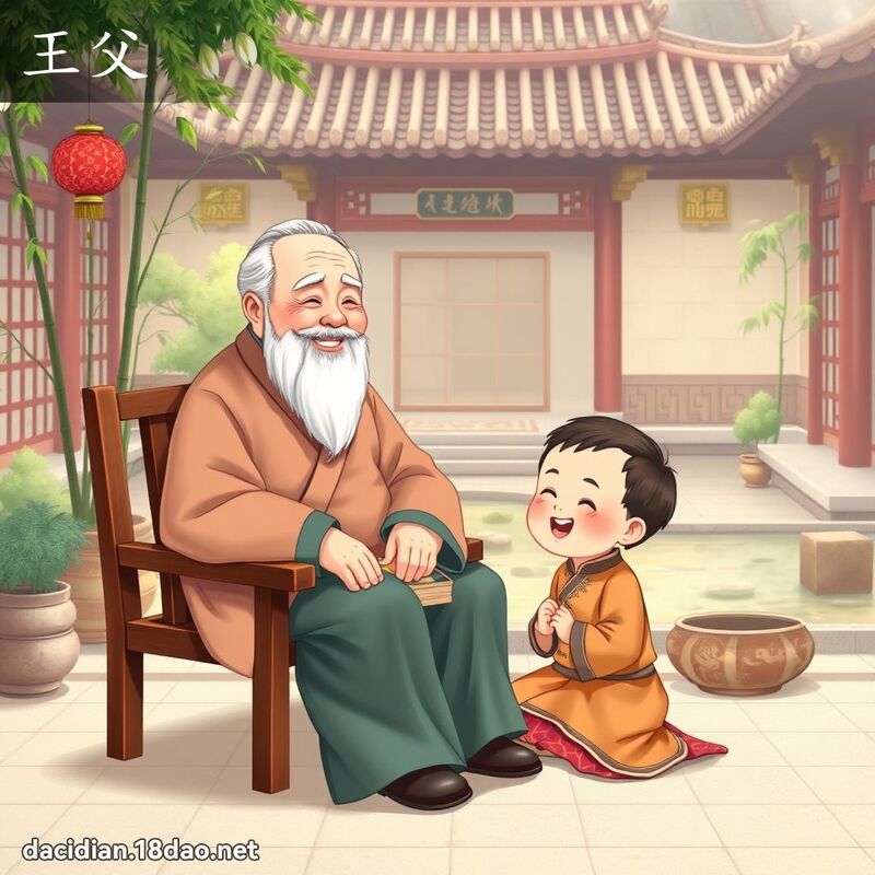 王父 - 國語大辭典配圖