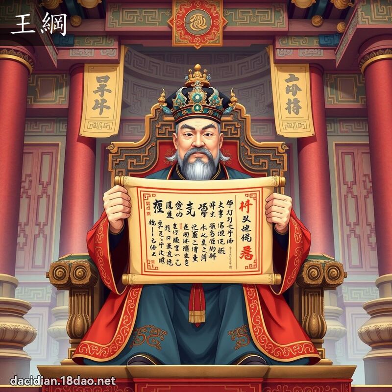 王纲 - 国语大辞典配图