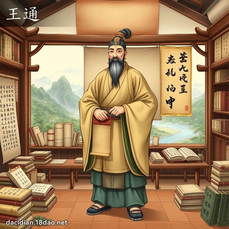 王通 - 国语大辞典配图