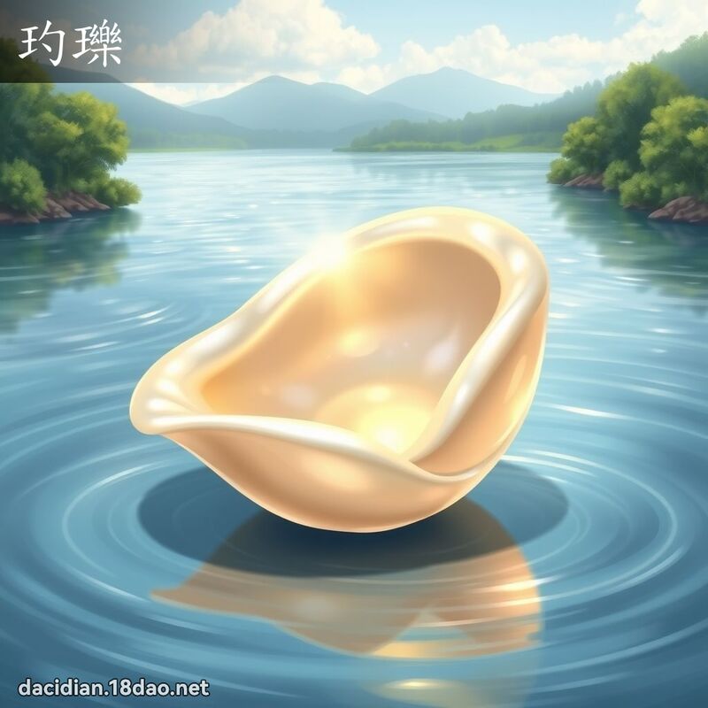 玓瓅 - 国语大辞典配图